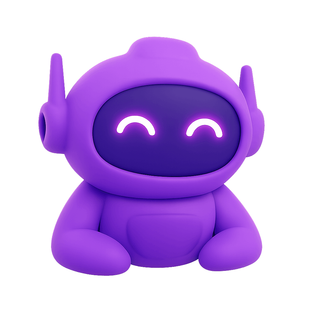 Lumo hanging on the card